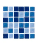 Diamond- Mosaico veneciano mezcla Blue Moon 2×2