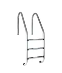 Escalera de 3 peldaños en acero inoxidable