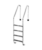 Escalera de 4 peldaños en acero inoxidable