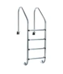 Escalera estandar de 4 peldaños para alberca marca Panda