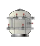 Soportes anti vibracion para manifold con diametro de 8″