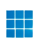 Cristalo Vitreo – Mosaico color azul frances 2.5 x 2.5