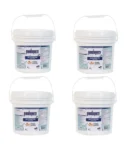 Paquete de 4 cubetas de 4 kg de tricloro triple accion en tabletas de 3″ Panda