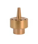 Boquilla decorativa serie Nosis de laton conexión 3/4″ efecto flor de loto