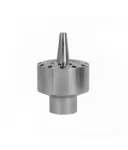 Boquilla decorativa serie Nosis de acero inoxidable conexión 1″ efecto flor de loto