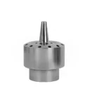 Boquilla decorativa serie Nosis de acero inoxidable conexión 2″ efecto flor de loto