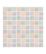 Vetro Venezia- Mosaico veneciano serie Brillare Blanco 2 x 2 - Imagen 2