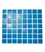 Vetro Venezia- Mosaico veneciano serie Stella Azul Cancún 2 x 2 - Imagen 2